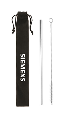 Nerezové brčko s kartáčkem Cold Straw